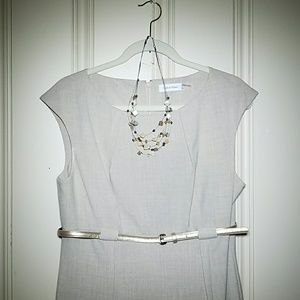 Calvin Klein dress with matching necklace